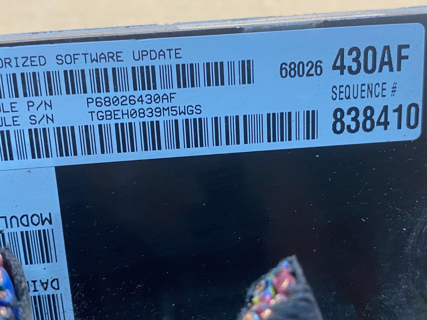 2008 2010 Dodge Magnum Charger Chrysler 300 Engine Control ECU ECM af4135 DG2