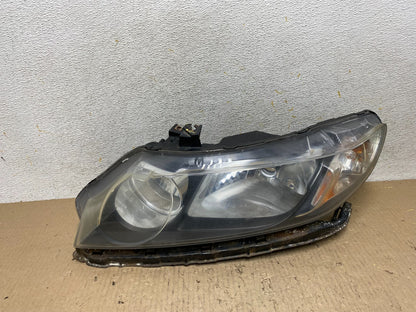 2009 2010 2011 Honda Civic Sedan Left Driver LH Headlight Halogen AH6633 DW0