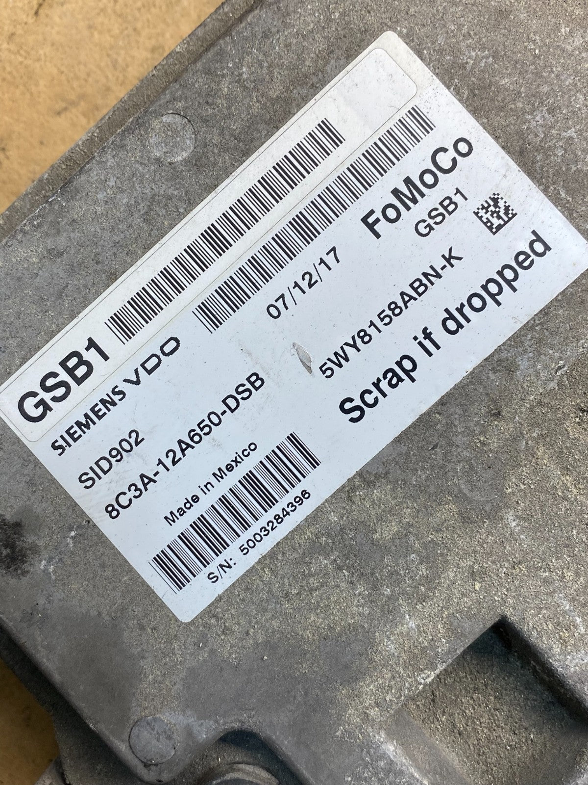 2008 2009 Ford Truck F250 F350 6.4L Engine Control Module ECU ECM ah5059 DG2