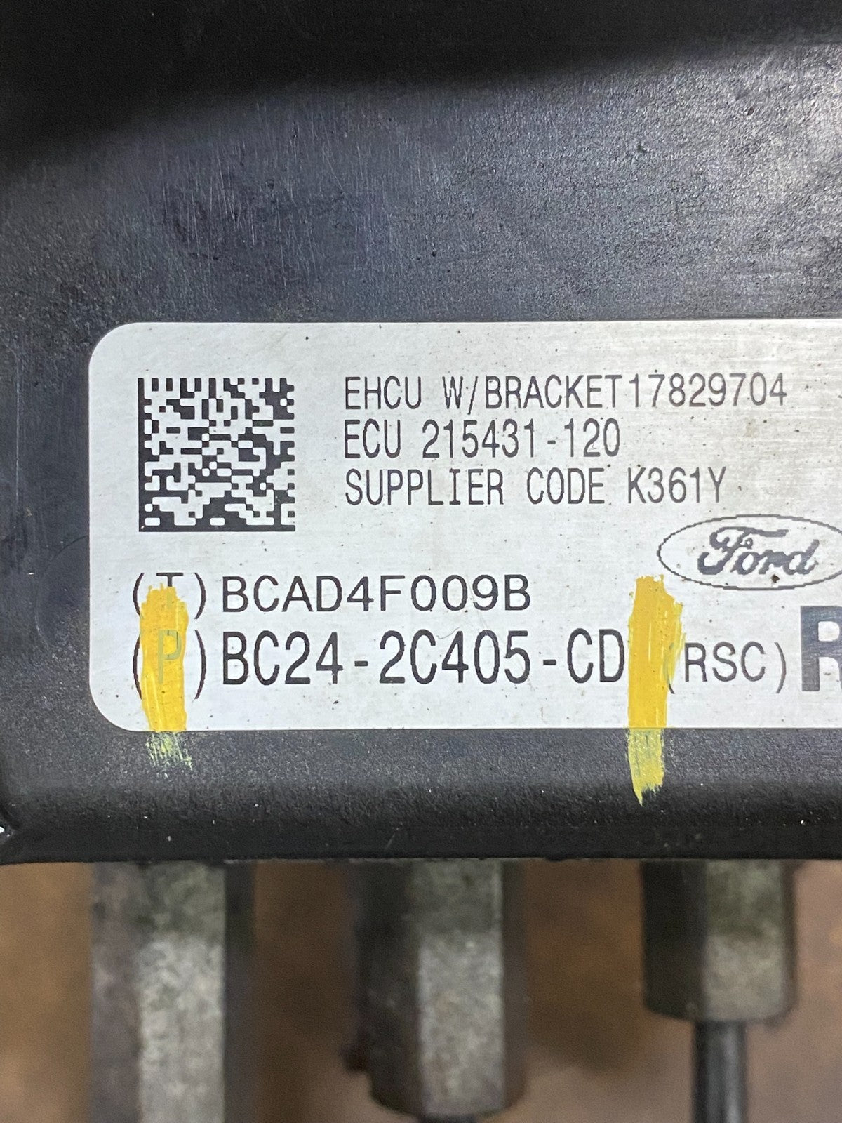 2011 - 2014 Ford E250 E350 Van  ABS Anti Lock Brake Pump Module Oem ac0938 DG6