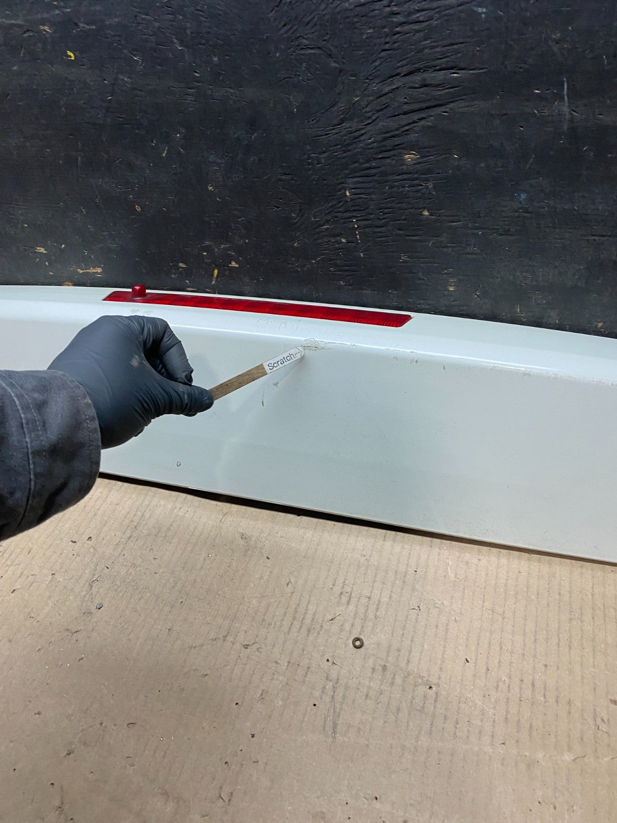 2004 to 2015 Nissan Armada Rear Tailgate Liftgate Spoiler Wing W/ Light U7590 DG6