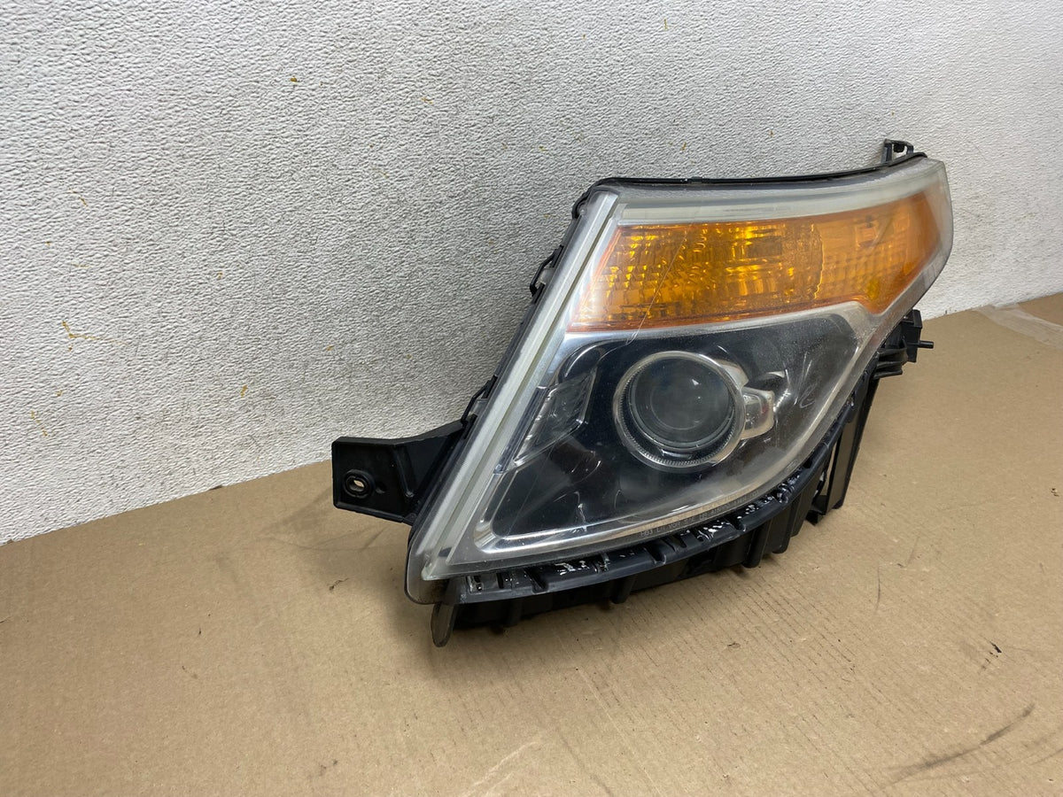 2011 to 2015 Ford Explorer Left Driver LH Halogen Headlight AH6711 DW1