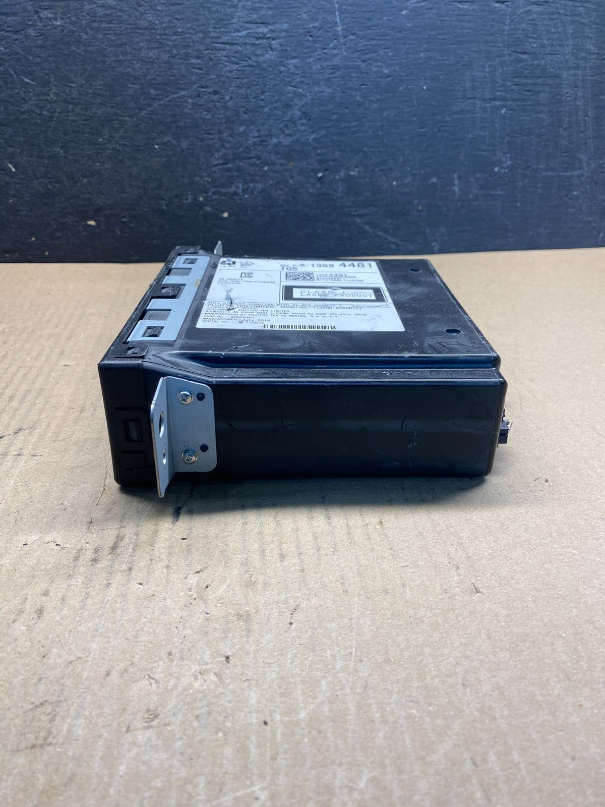 2014 Buick Regal CD Audio Player Stereo AG1825 DG1