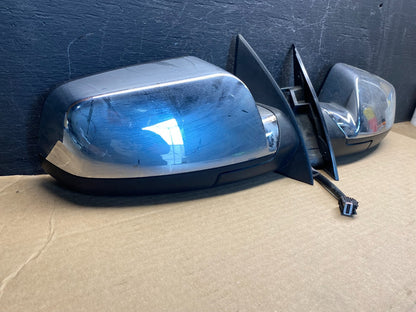2010 to 2015 GMC Terrain Left+Right Set Heated Chrome Door Mirror AE0037 DG3