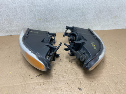 1996-2000 Chrysler Sebring Left+Right Side Halogen Headlights OEM W1122 DW9