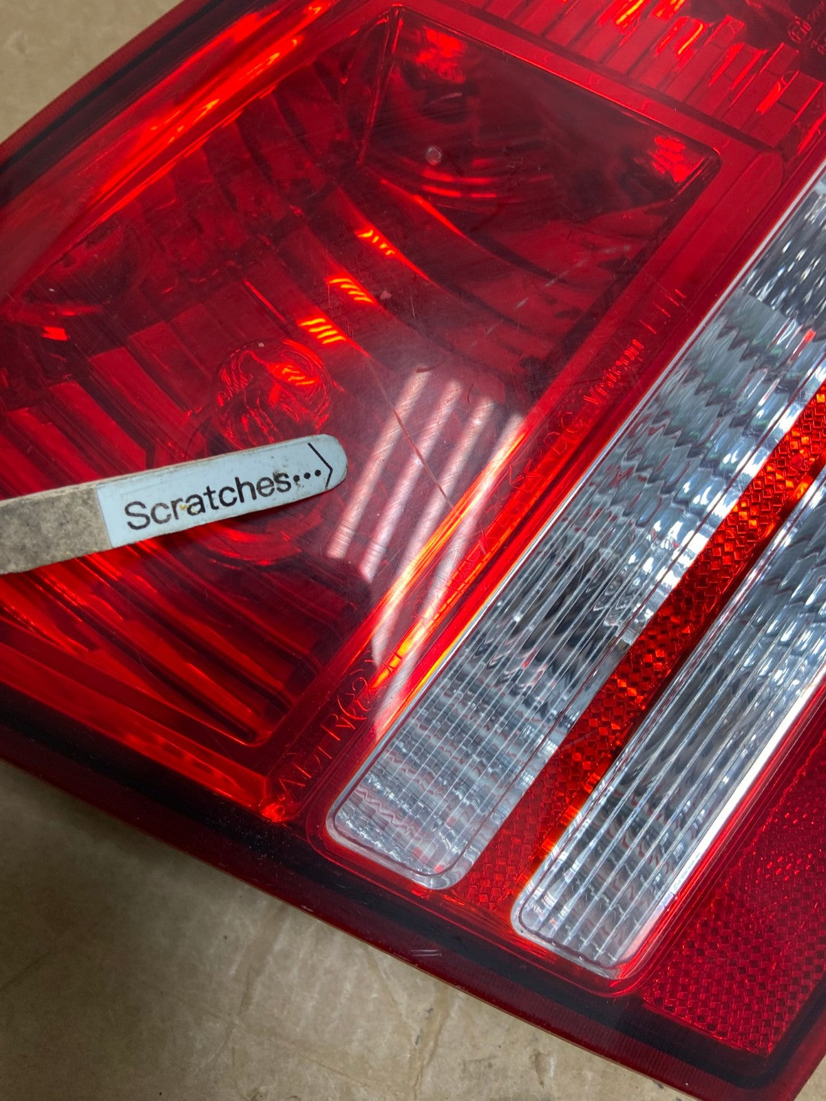 2009 2010 2011 Dodge Journey Left Driver Inner Trunk Lid Tail Light AD6260 LK3