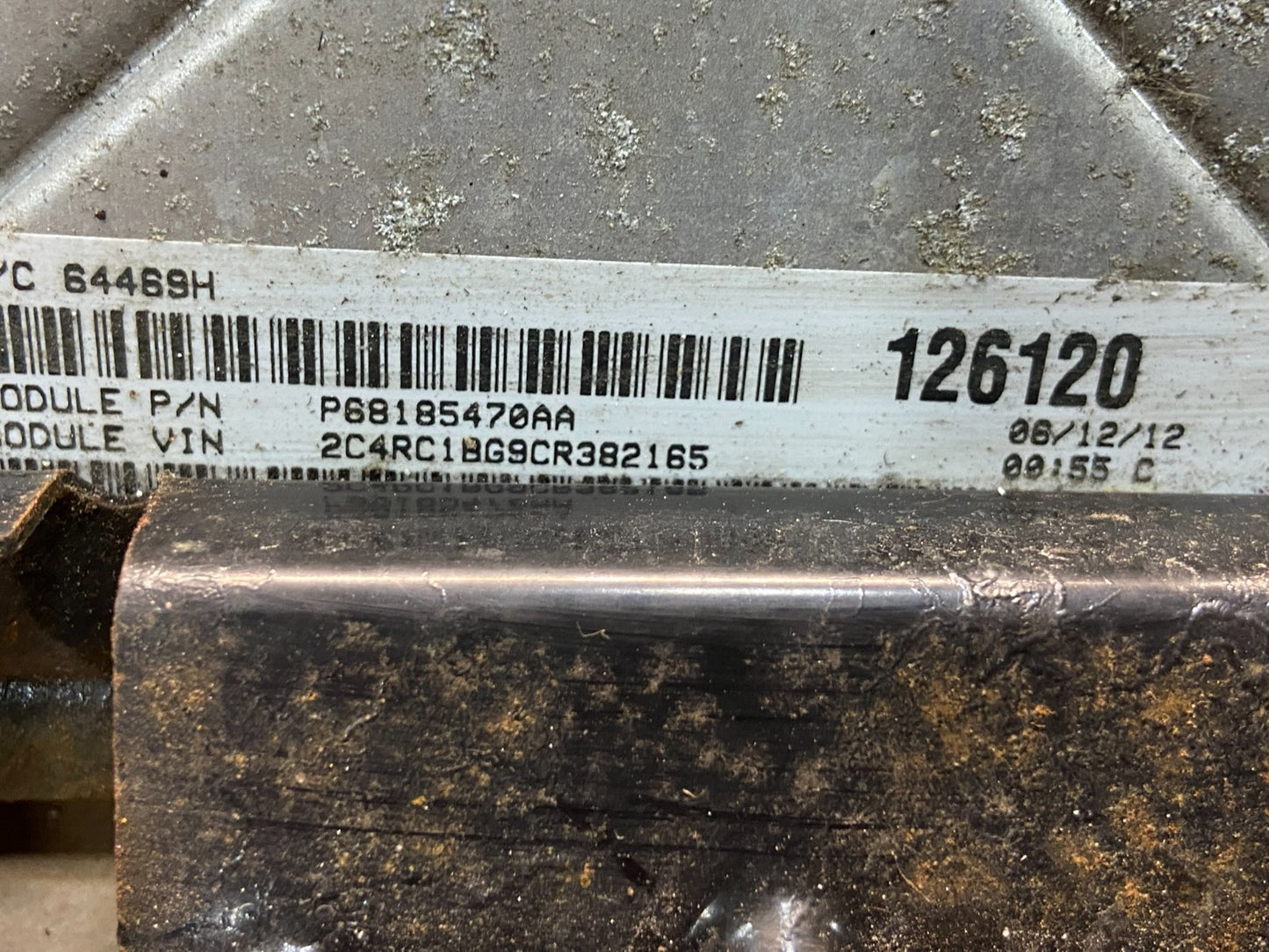 2012 Dodge Grand Caravan Town & Country ECM ECU Engine Computer AE2279 DG2