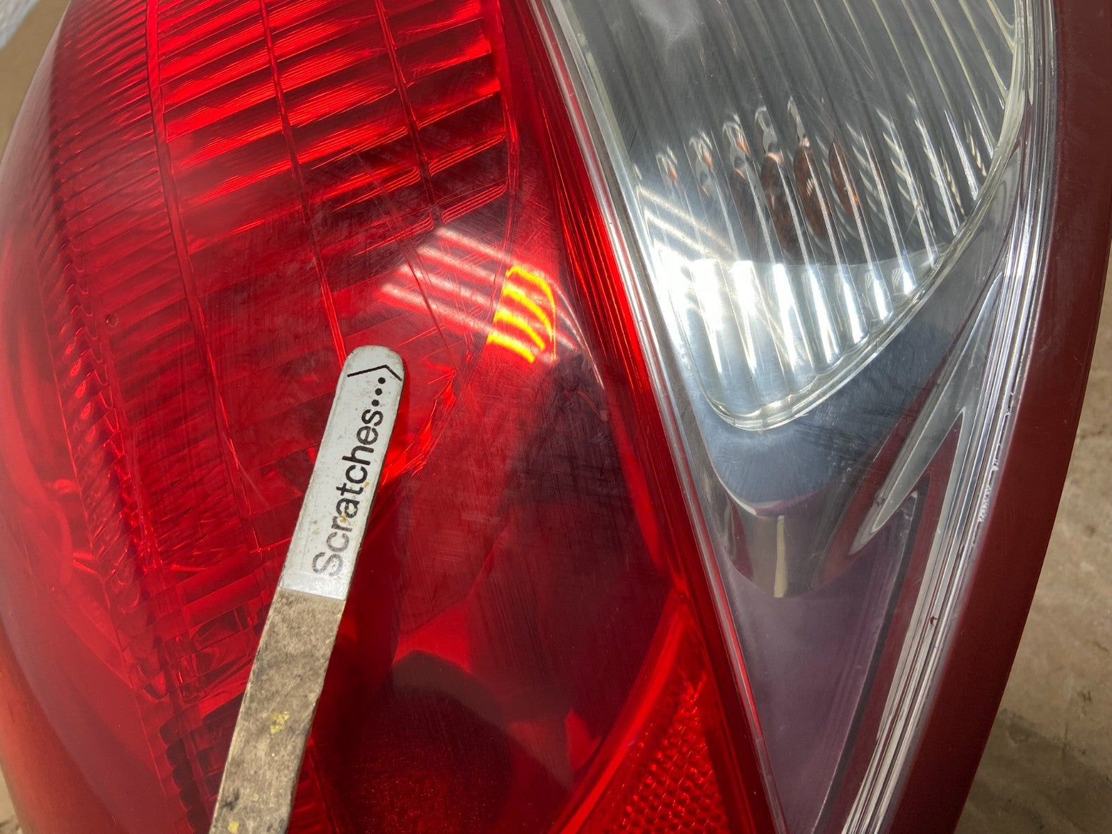 2008-2009 Subaru Outback Wagon Left Driver LH Side Tail Light AC7205 DW3