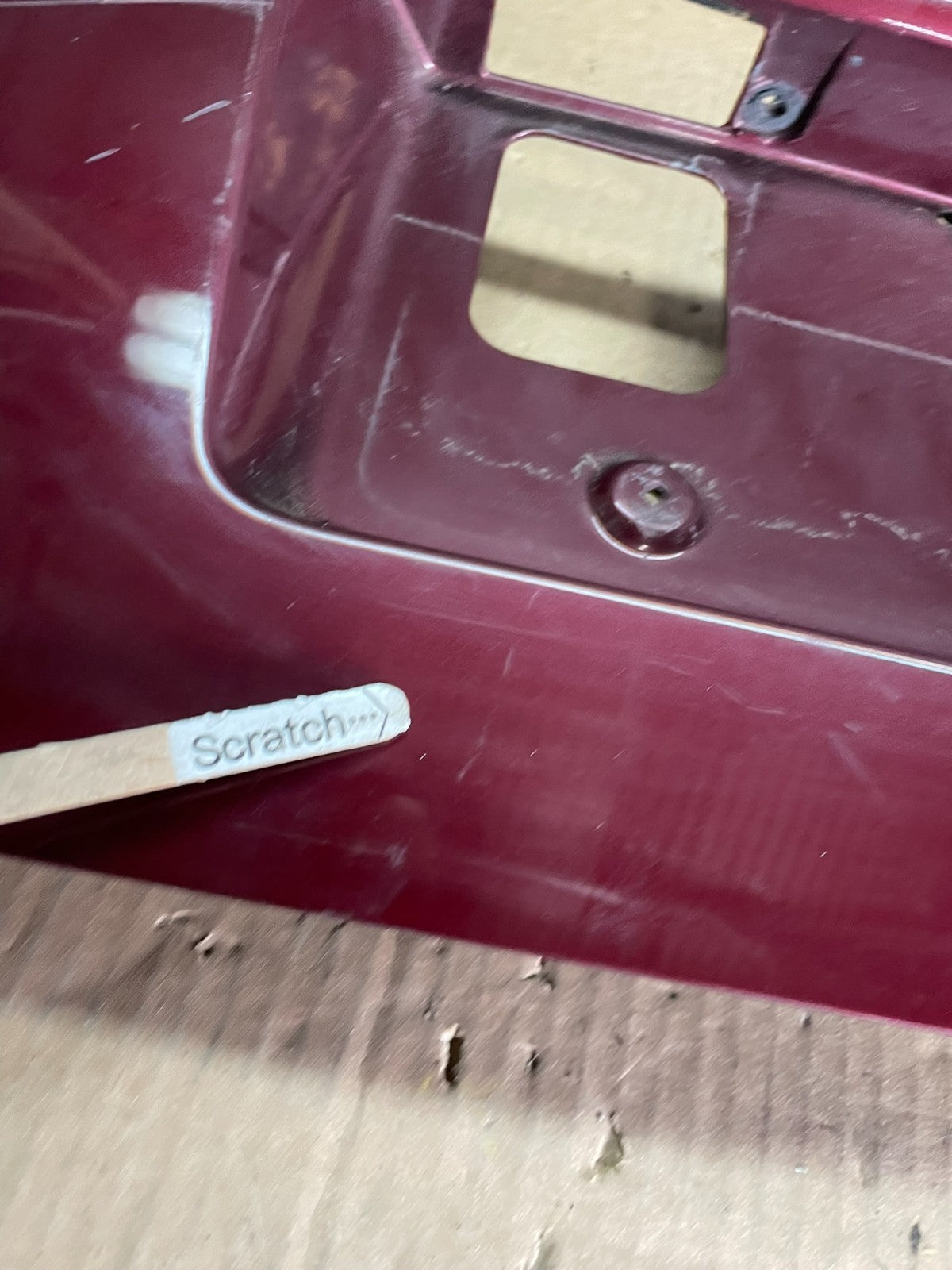 2008 to 2009 Honda Accord Sedan Trunk Deck Lid Trim Panel Molding AB3071 DG5