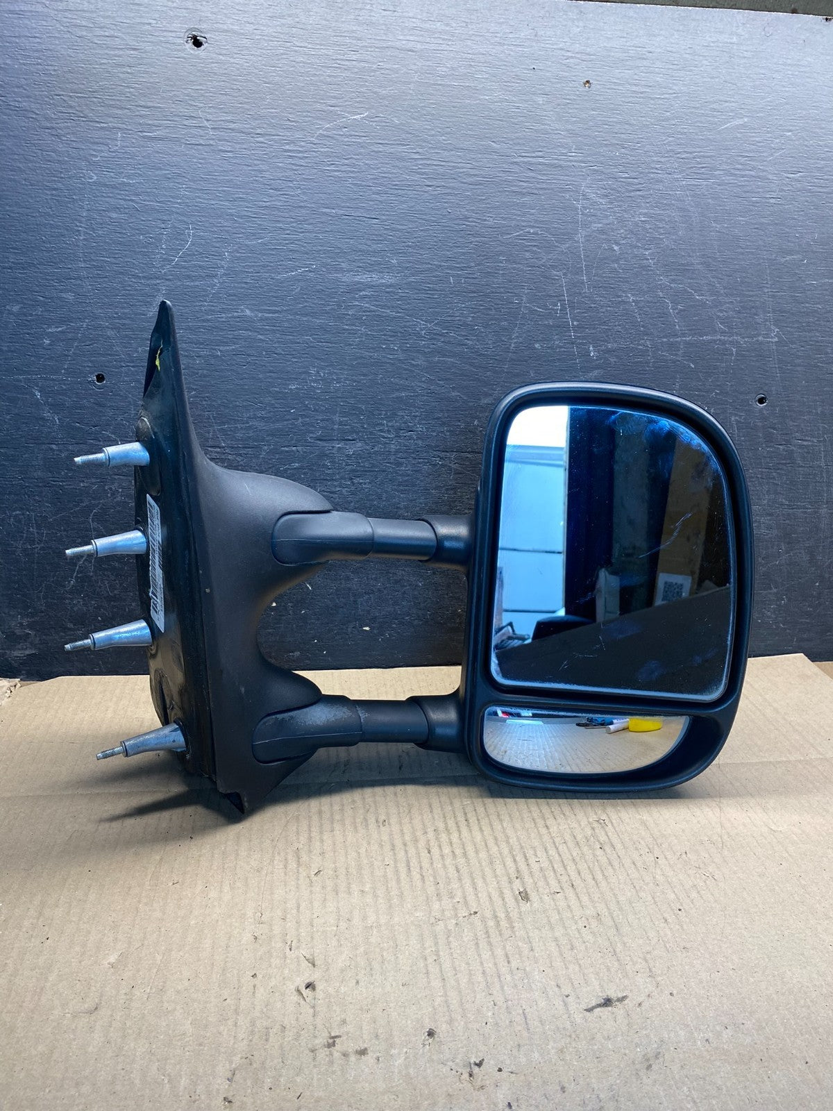 2002-2008 Ford E150 E250 Van Right Passenger Door View Two Arm Mirror AI7329 DG8