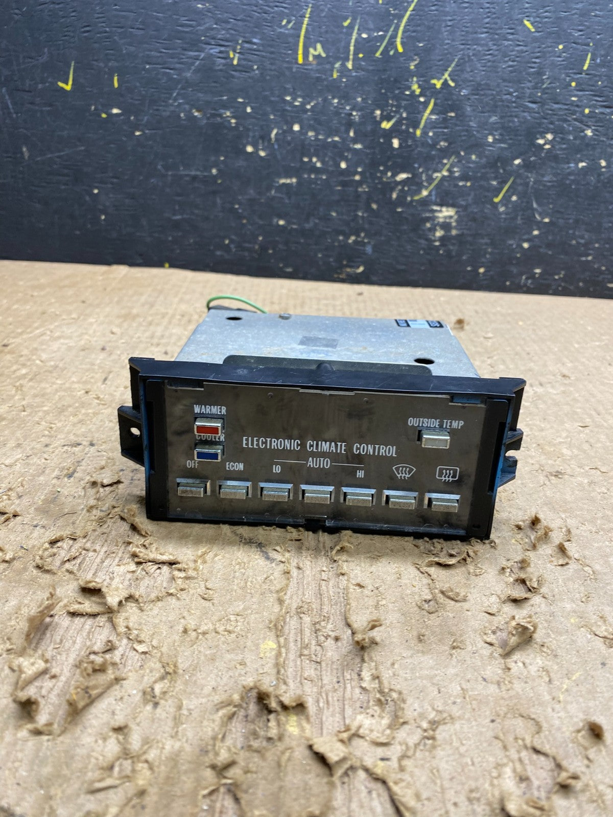 1982-1989 Cadillac Eldorado Seville Heater Climate Control Panel Z9890 DG0