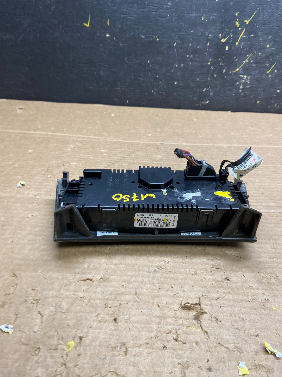 2005-2009 Mercedes W203 C230 C240 A/C Heater Climate Control Trim w1750 DG4