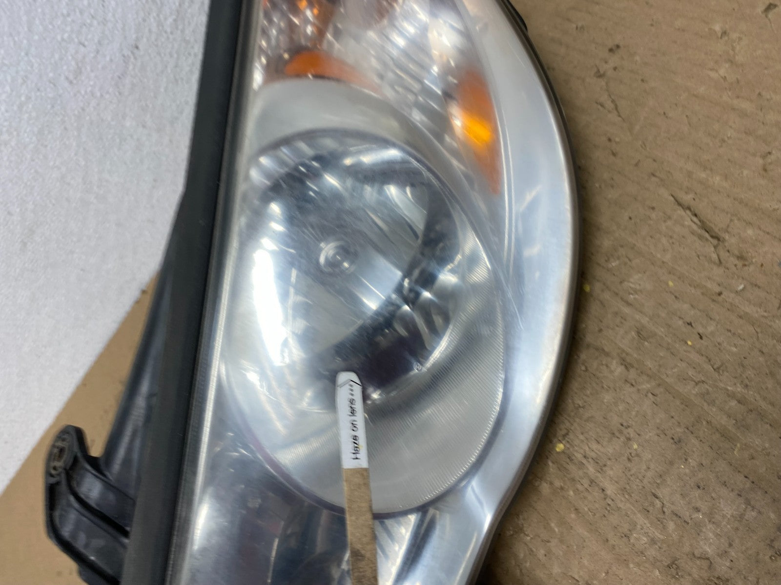 2007 2008 2009 2010 Hyundai Elantra Left Driver Lh Headlight AB8496 DW4