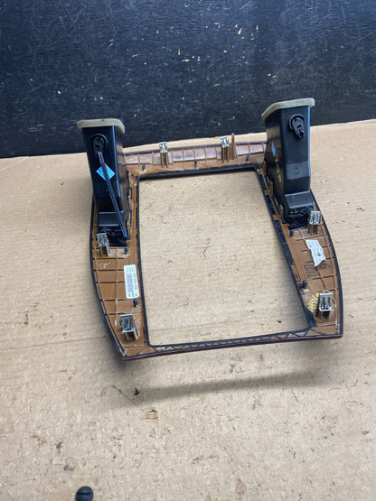 2007-2011 Cadillac STS Center Dash Trim Radio Bezel Vent Wood AH53606