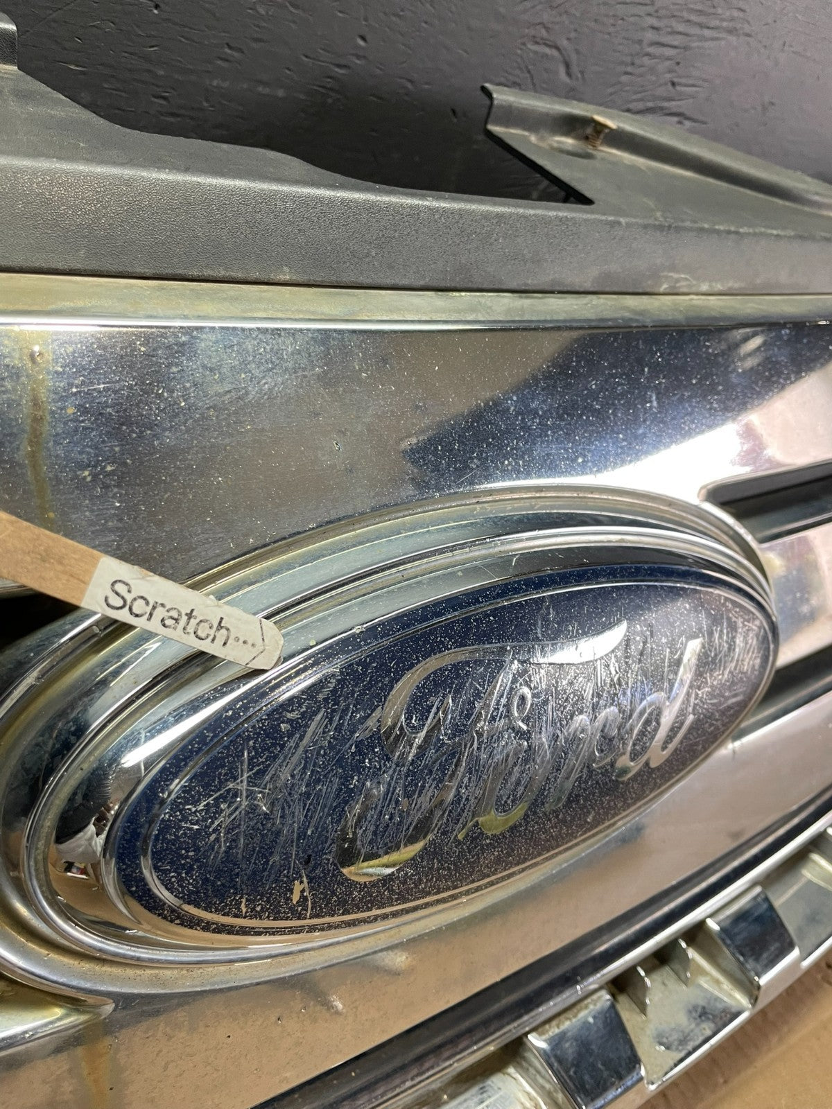 2007 2008 2009 2010 Ford Edge Front Upper Chrome Grill Grille Oem AB7644 DG3