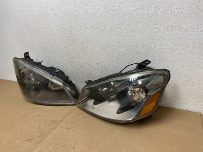 2005 to 2006 Nissan Altima Left+Right Side Set Halogen Headlights AG4667 DW1