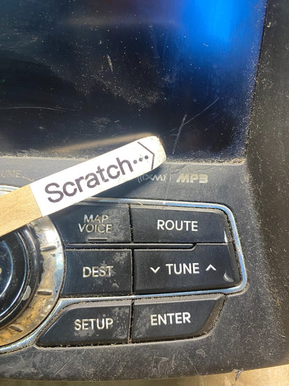 2011 to 2014 Hyundai Sonata Radio Navigation Screen Display ab4357 DG1