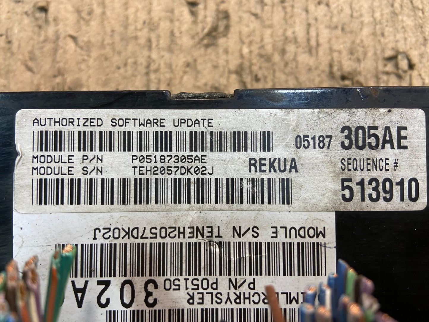 2008 Jeep Grand Cherokee  Commander 3.7L Engine Computer ECU PCM OEM  z0841 DG4