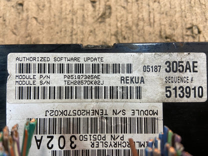 2008 Jeep Grand Cherokee  Commander 3.7L Engine Computer ECU PCM OEM  z0841 DG4