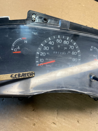2001-2002 Ford Econoline E250 E350 Van Speedometer Instrument Cluster S6370 DG3