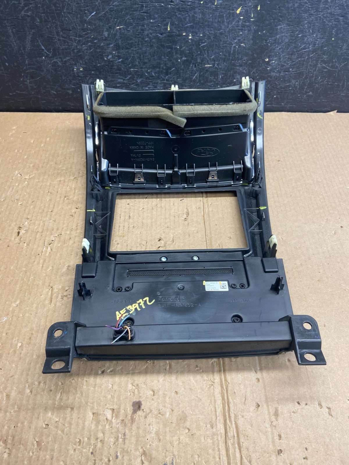 2011-2015 Lincoln MKX Temp Climate Control Heat Seat Radio Bezel ae3972 DG5