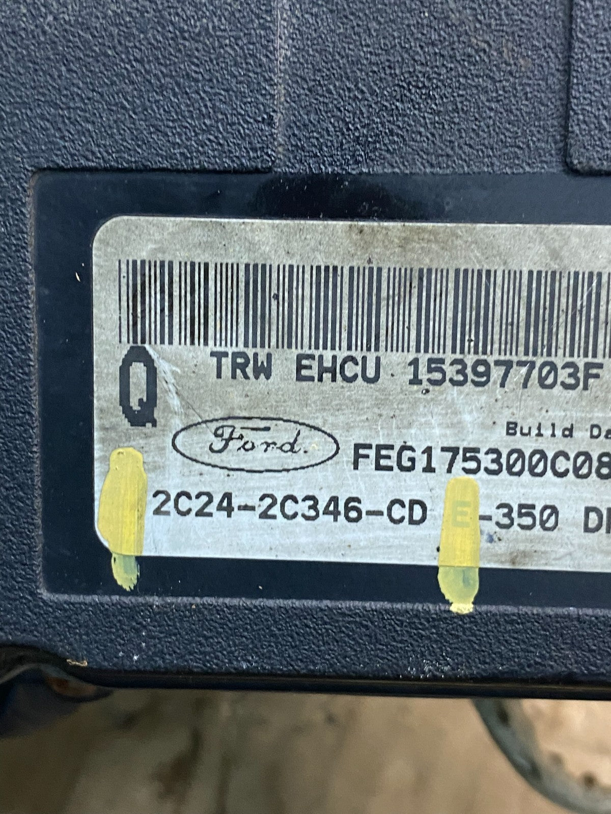 2003 2007 Ford E250 E350 Anti-Lock ABS Antilock Brake Pump AG9682 DG6