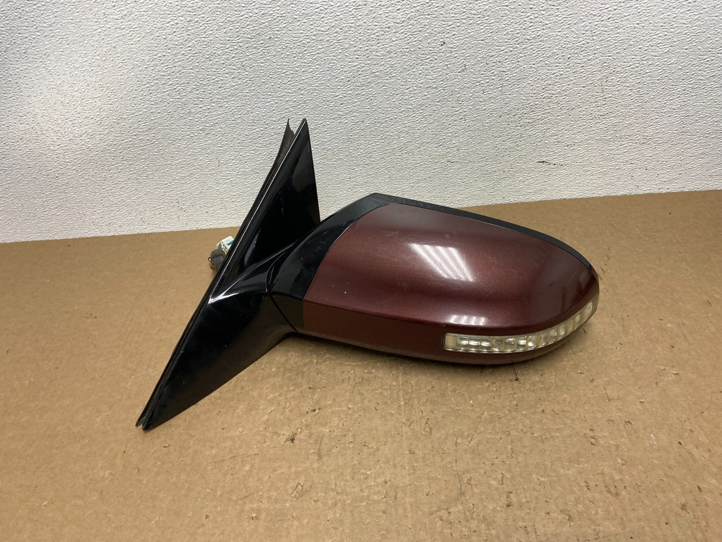 2009 to 2014 Nissan Maxima Left Driver Side View Door Trn Sig Mirror AC1446 DW0