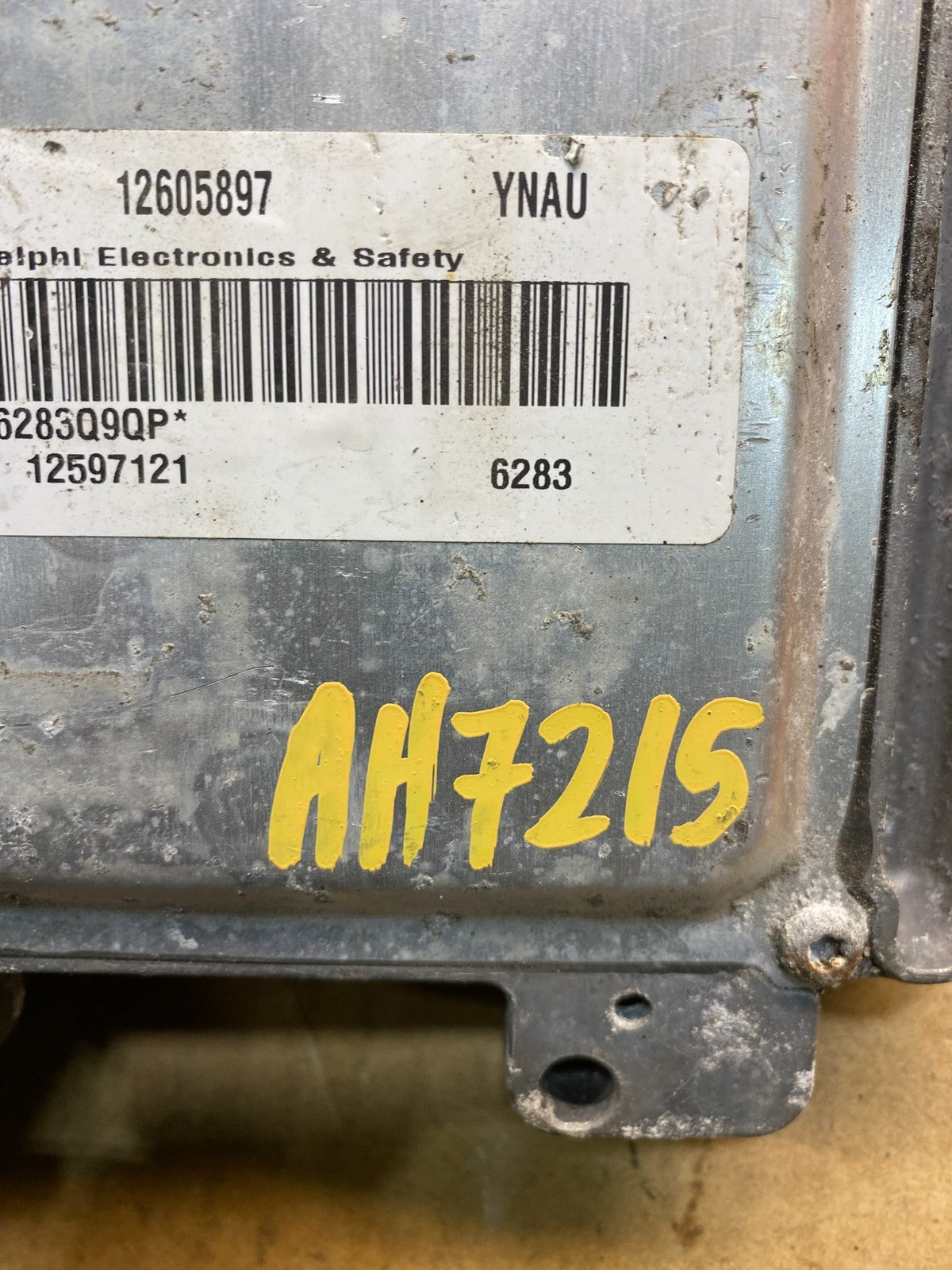2007 Chevrolet Silverado Yukon Engine Control Module ECM ECU AH7215 DW3