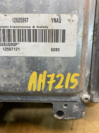 2007 Chevrolet Silverado Yukon Engine Control Module ECM ECU AH7215 DW3