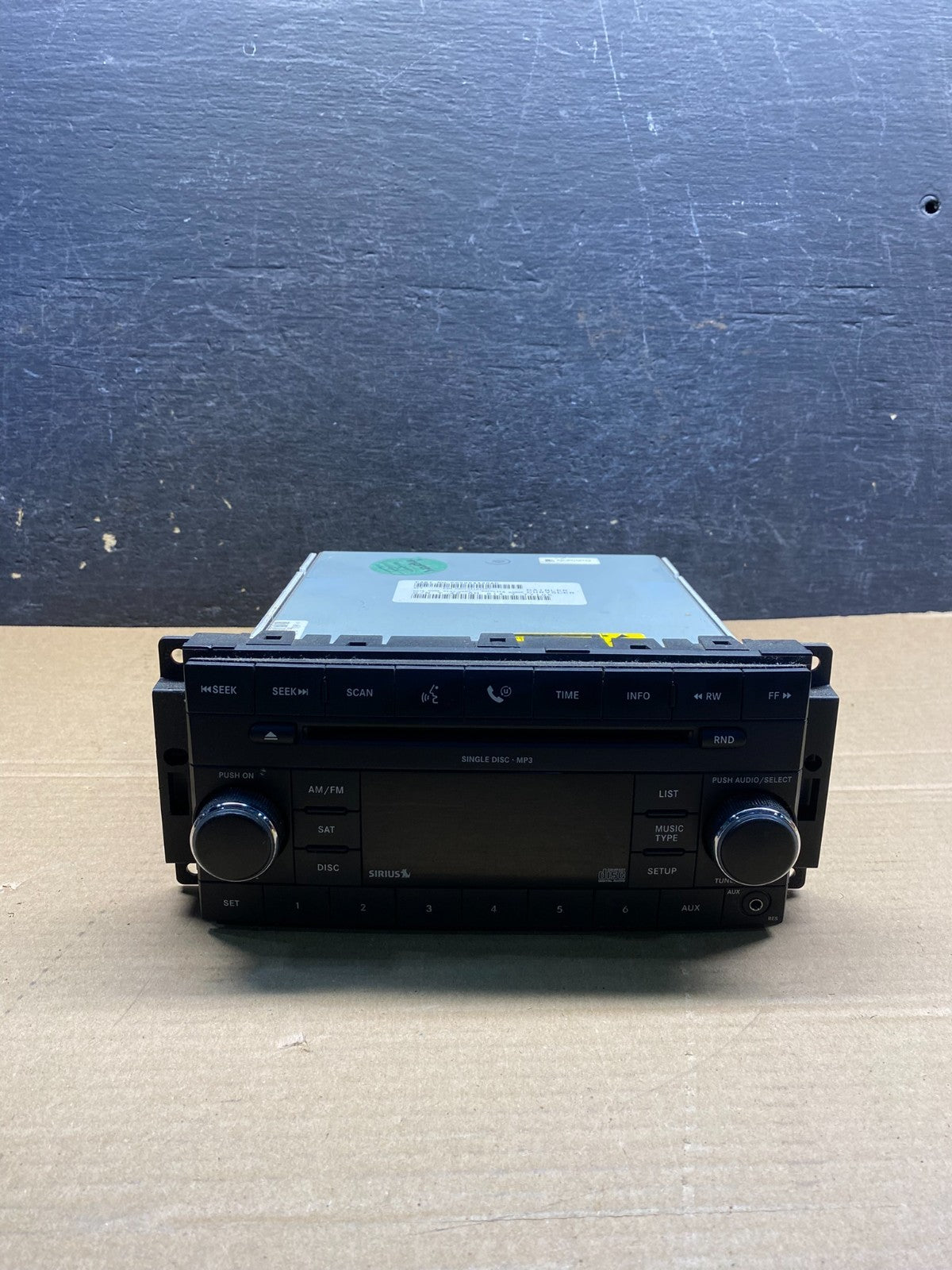 2007-2012 Chrysler Dodge Jeep Ram Radio CD MP3 AUX Receiver ai7450 DG0
