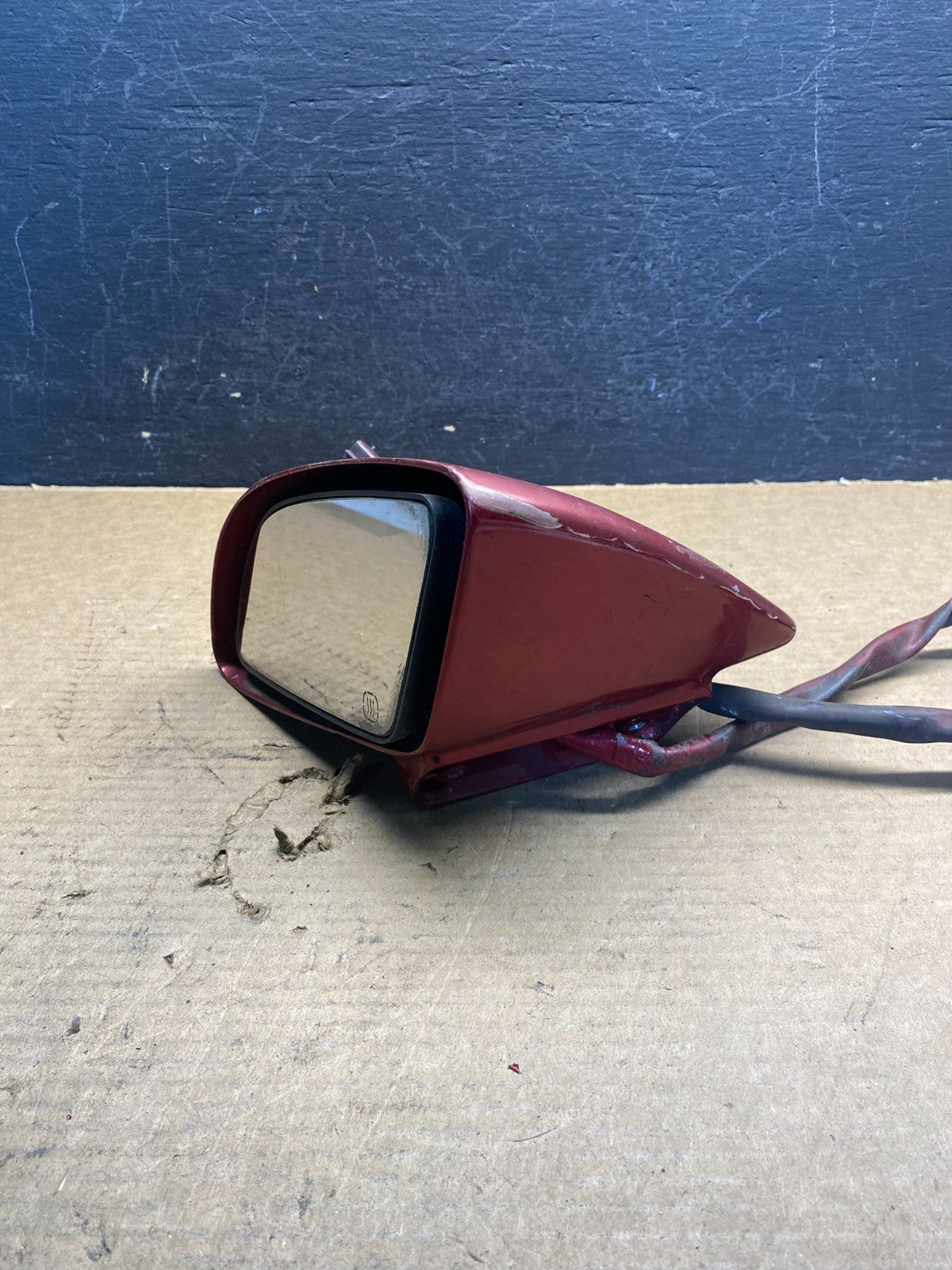 1984 to 1989 Chevrolet Corvette Left Driver View Heated Door Mirror OE ad9907 DG11