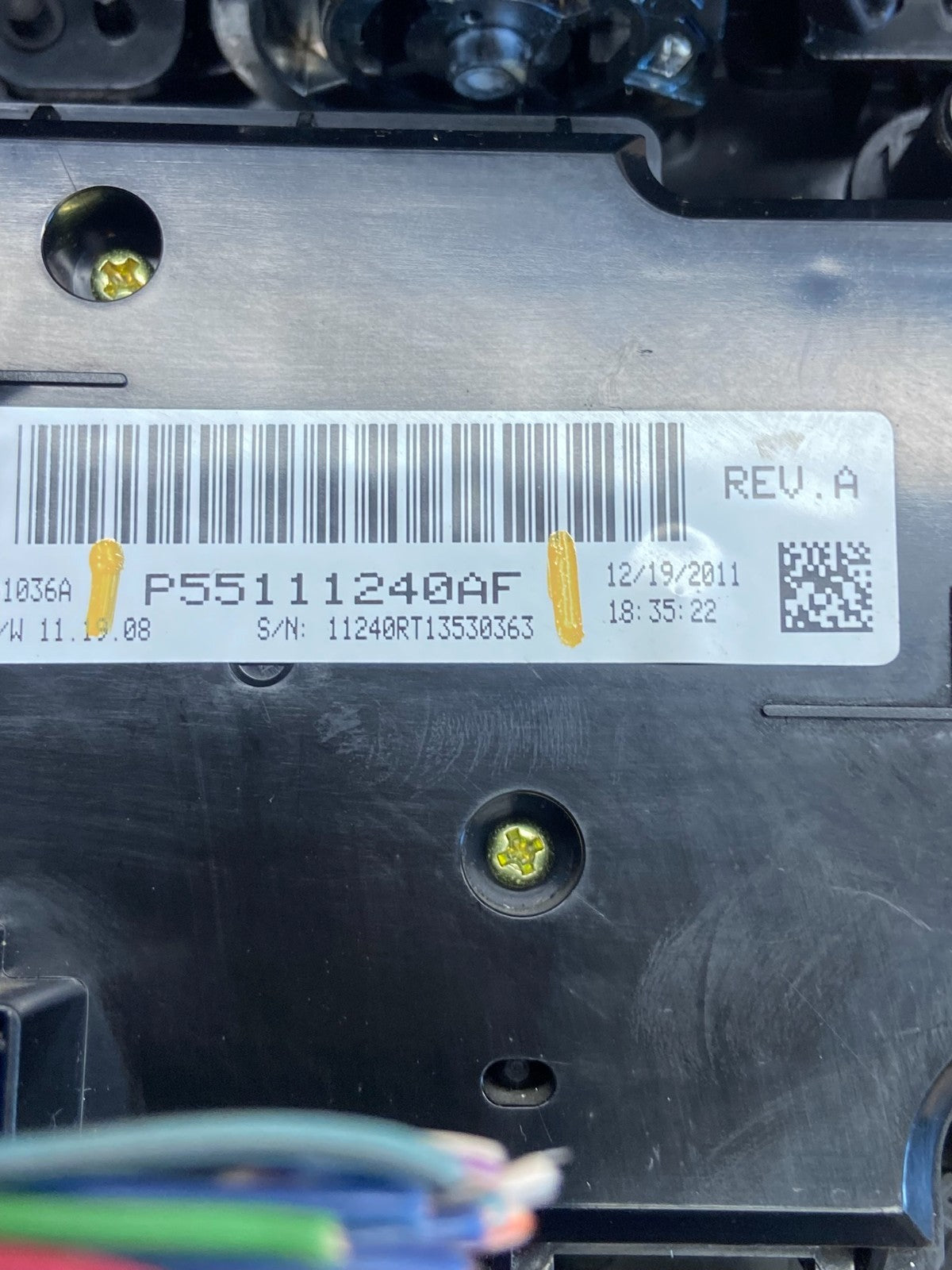 2011-2016 Dodge Grand Caravan Temperature Climate Control AC Heater AF6337 DG8