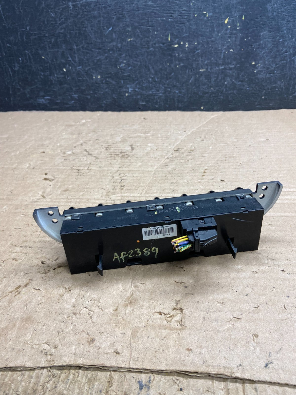 2002 - 2008 Mini Cooper Center Window Control Lock Switches Panel af2389 DG3