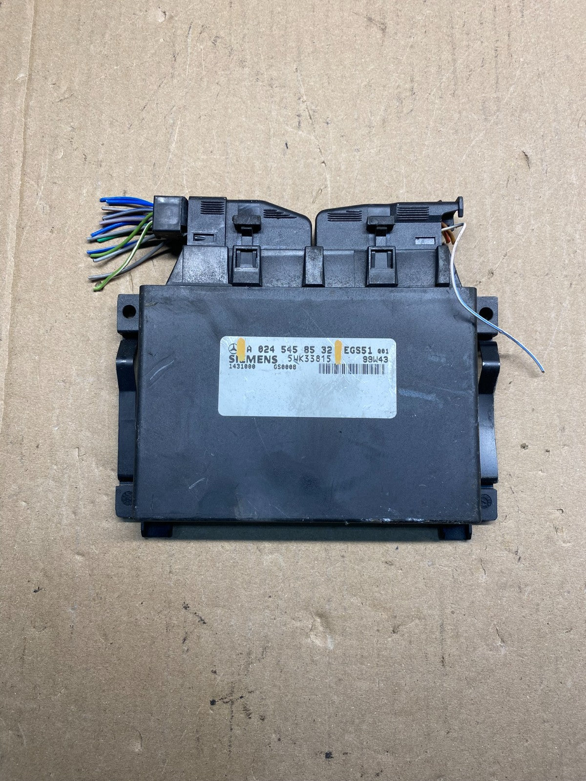 1997 - 2001 Mercedes E320 CLK320 Transmission Control Module TCM ag3571 DG0