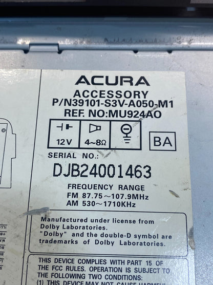 2003 to 2004 Acura Mdx Radio Screen 6 CD Player Climate Control Pan OE AG3800 DG6