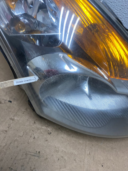 Sedan 2007 to 2009 Nissan Altima Right Passenger Halogen Headlight AE6546 DW4