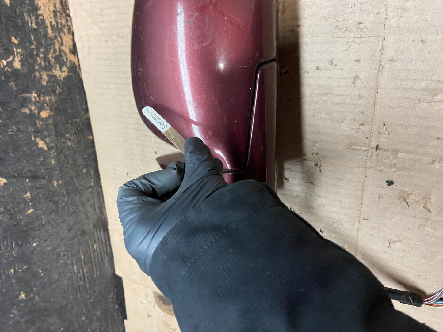 2004 to 2008 Lincoln Town Car Left Driver LH View Heat Door Mirror X7846 DG7