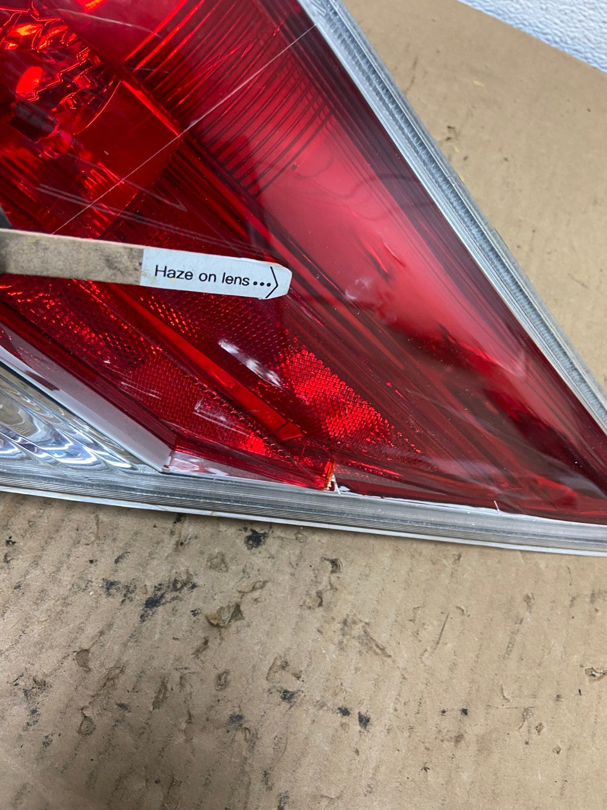 2008 to 2012 Honda Accord Sedan Tail light Right Passenger RH DEPO AD2493 LK4