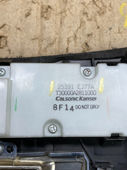 2008 2009 2010 Infiniti M35 Radio Clock Control Panel Plate X6295 DG5