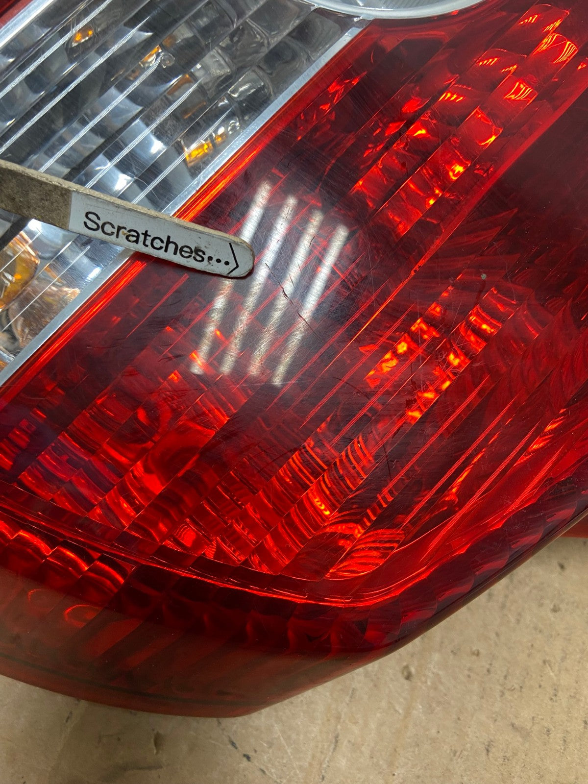 2004 to 2007 Volvo S40 Right Passenger RH Side Tail Light AD6217 LK3