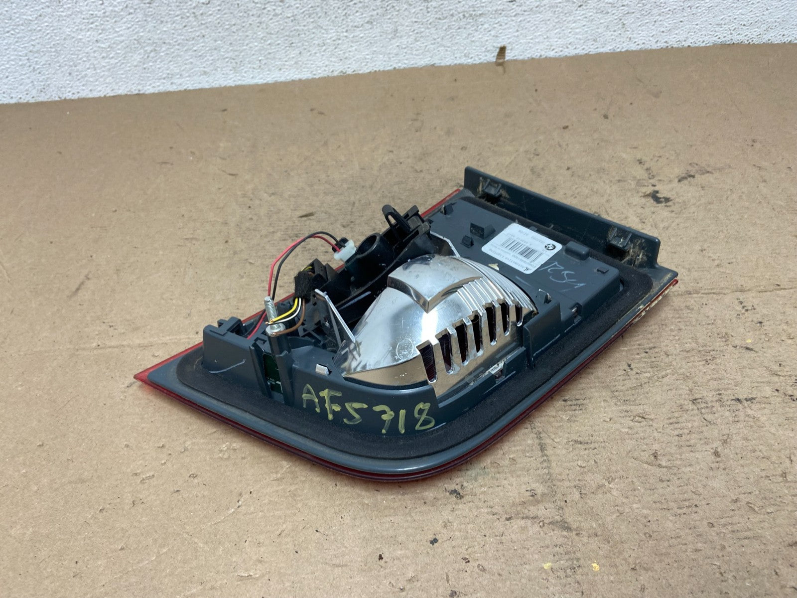 2011 2012 2013 Bmw X5 E70 Left Driver Lh Side Inner Tail Light AF5718 LK5