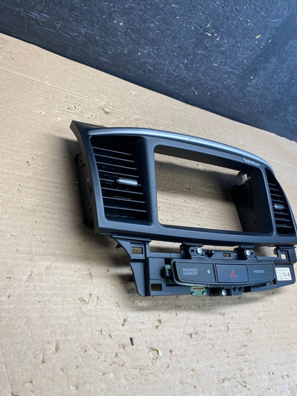 2008-2015 Mitsubishi Lancer Evo 10 X Radio Center Air Vent Bezel AG6460 DG1