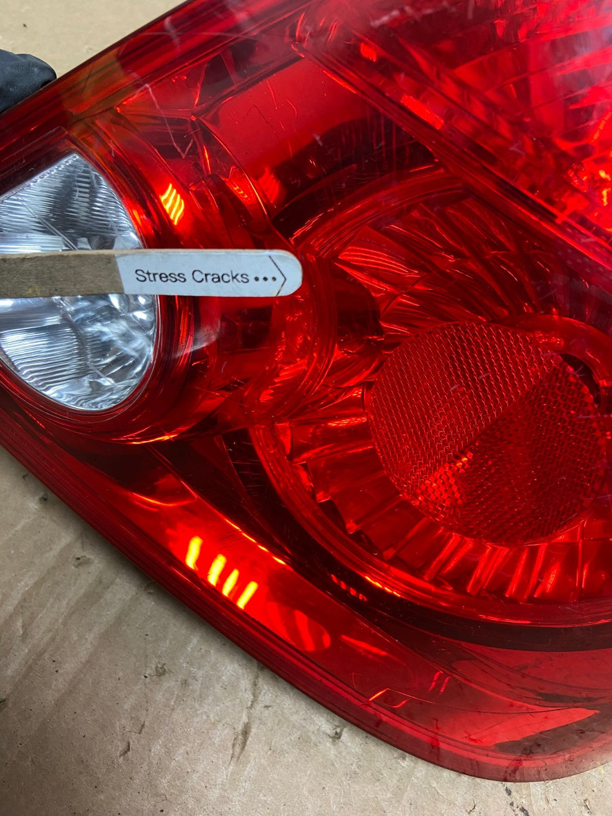 2005 2006 2007 Scion TC Tail Light Right Passenger Rh Side AG1215 LK4