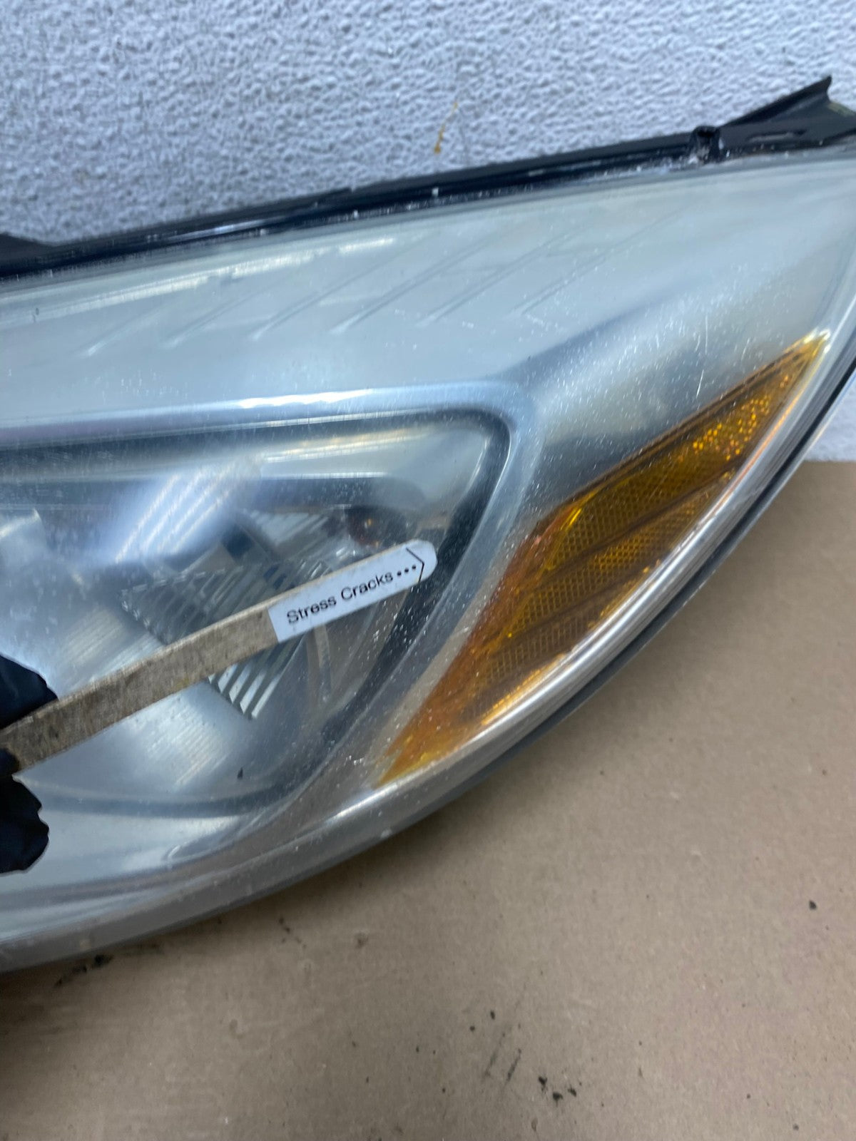 2012 2013 2014 Ford Focus Left Driver Lh Side Halogen Headlight AF4373 LK4
