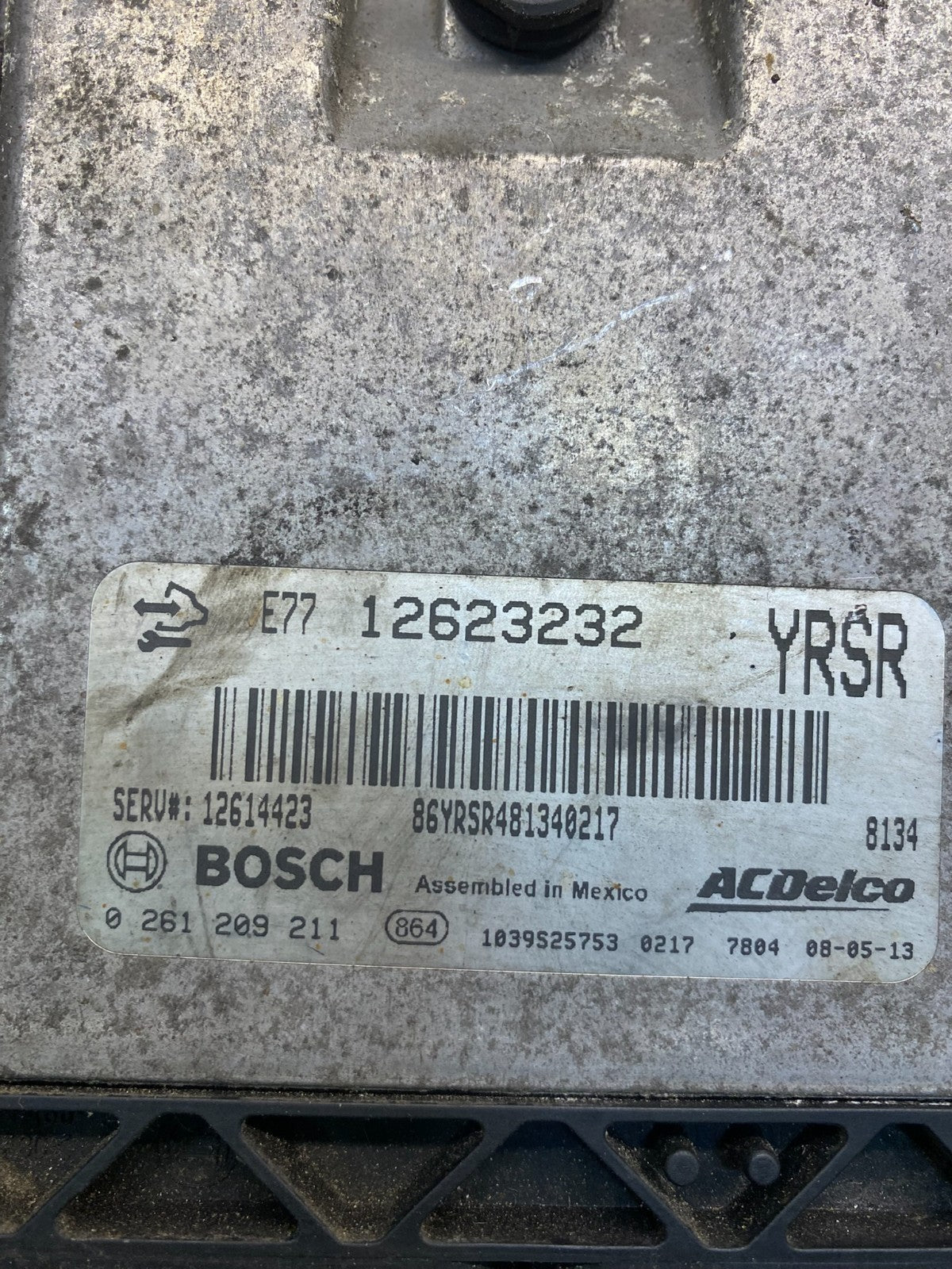 2008 2009 Cadillac CTS Engine Computer ECU Control Module ECM AC4471 DG2