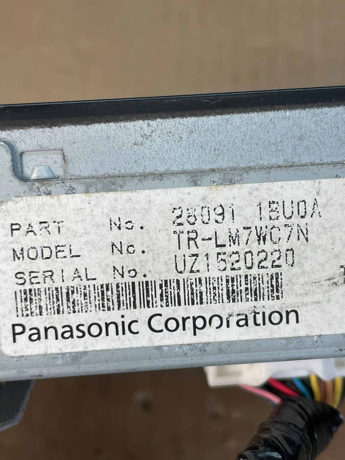 2011 - 2012 Infiniti G35 Information Display Screen 280911BU0A OEM AC4903 DG7