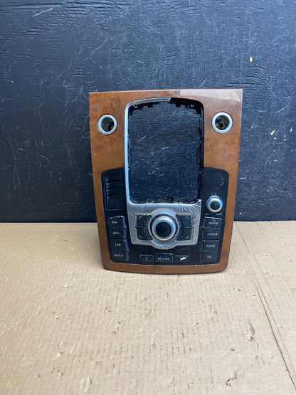 2007-2015 Audi Q7 Center Media Shifter Player Navi Switches Bezel Trim AE3815 DG0