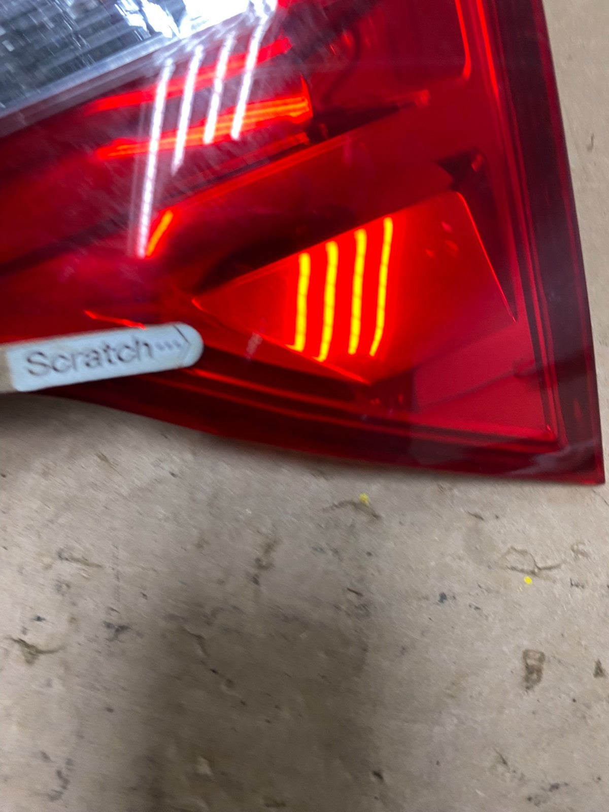 2007 2008 2009 Acura Mdx Right Passenger Rh Side Inner Tail Light Oem P1449 DW5