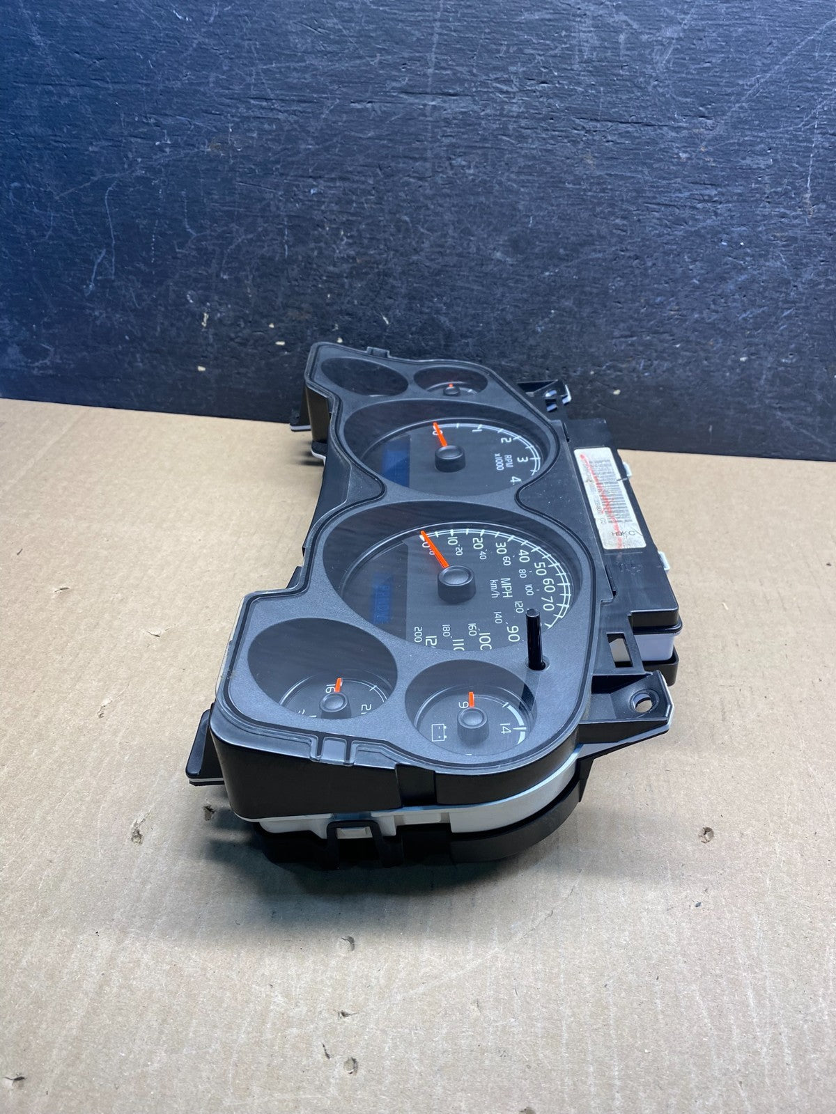 2007 2012 GMC Yukon Tahoe Sierra Speedometer Cluster Gauge AG7467 DG2
