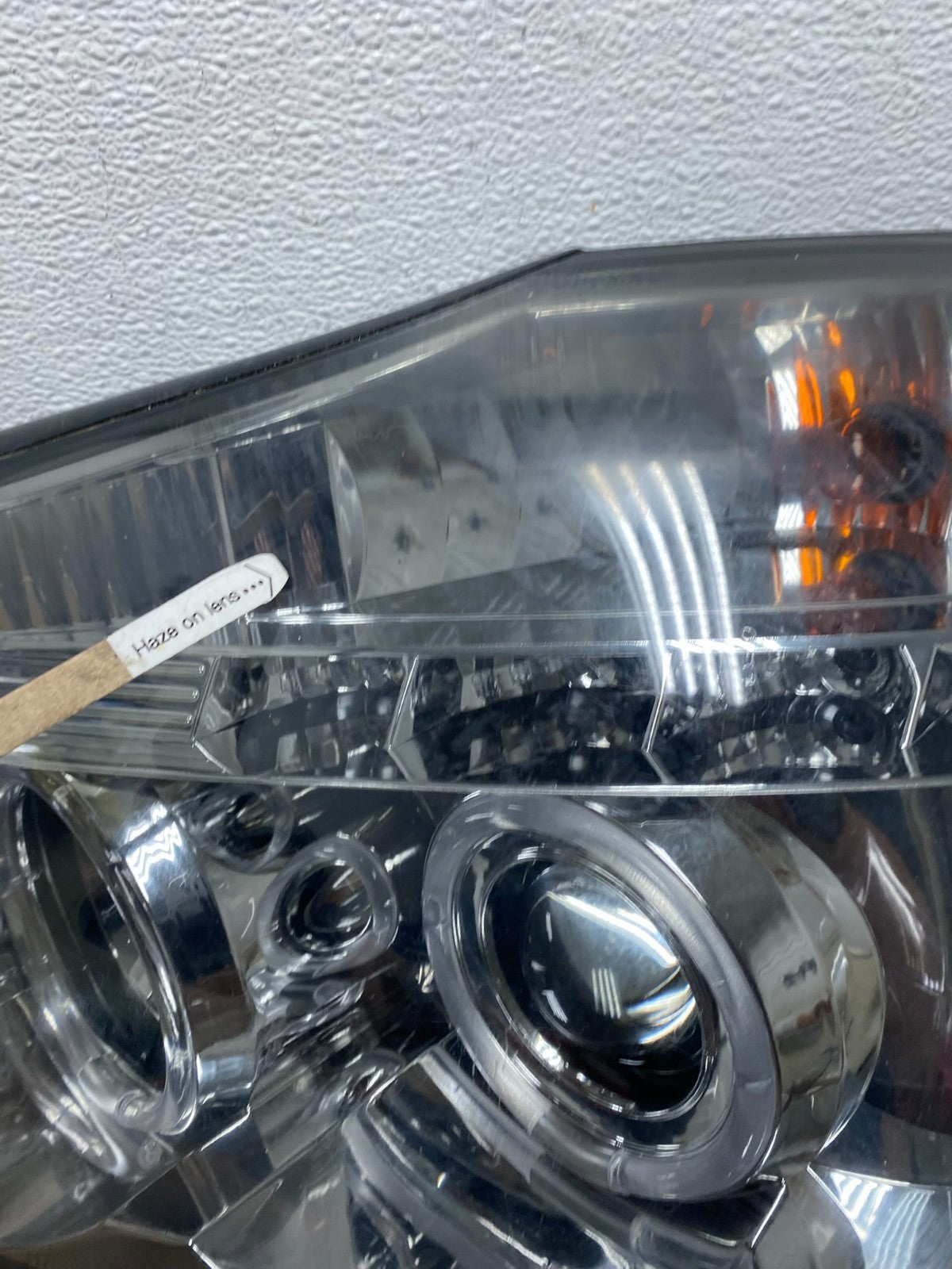 2004 to 2015 Nissan Armada Left+Right Side Set LED Chrome Headlights AD8098 DG6